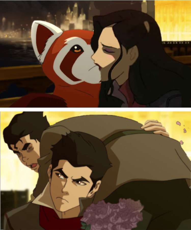 Asami pulls a fast one