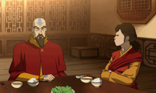 Uh oh, Tenzin is in trouble