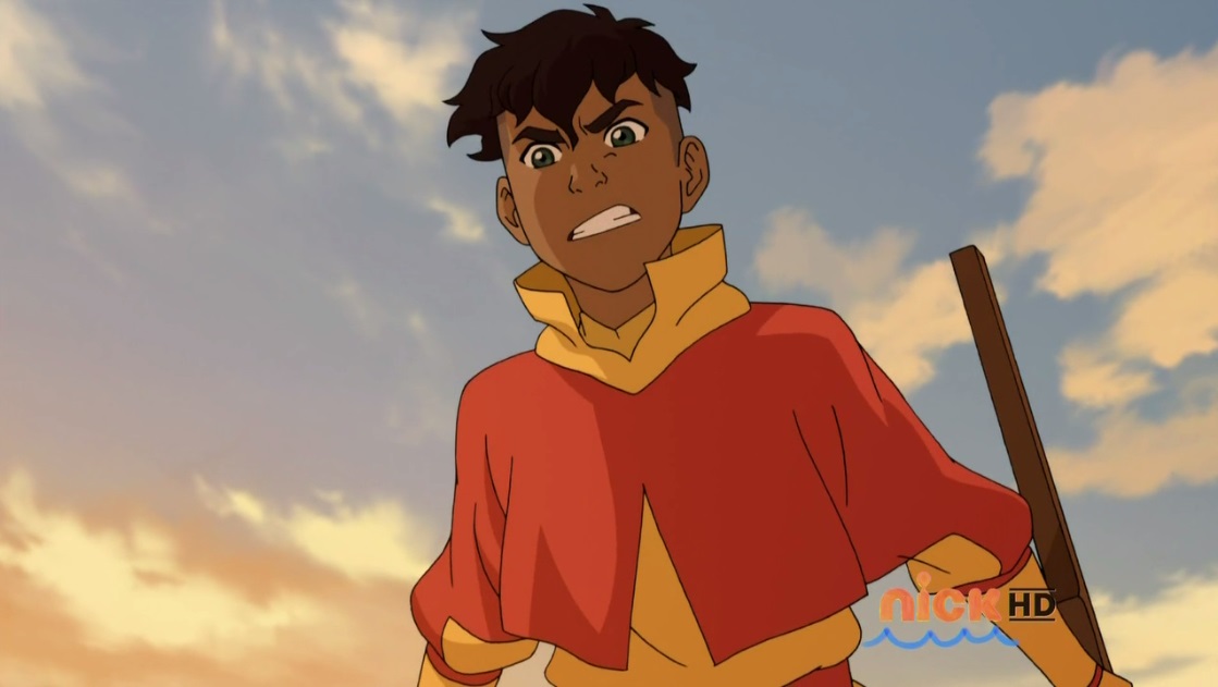 This is when Kai is trying to free jinora in season 3 episode 7 original  air benders