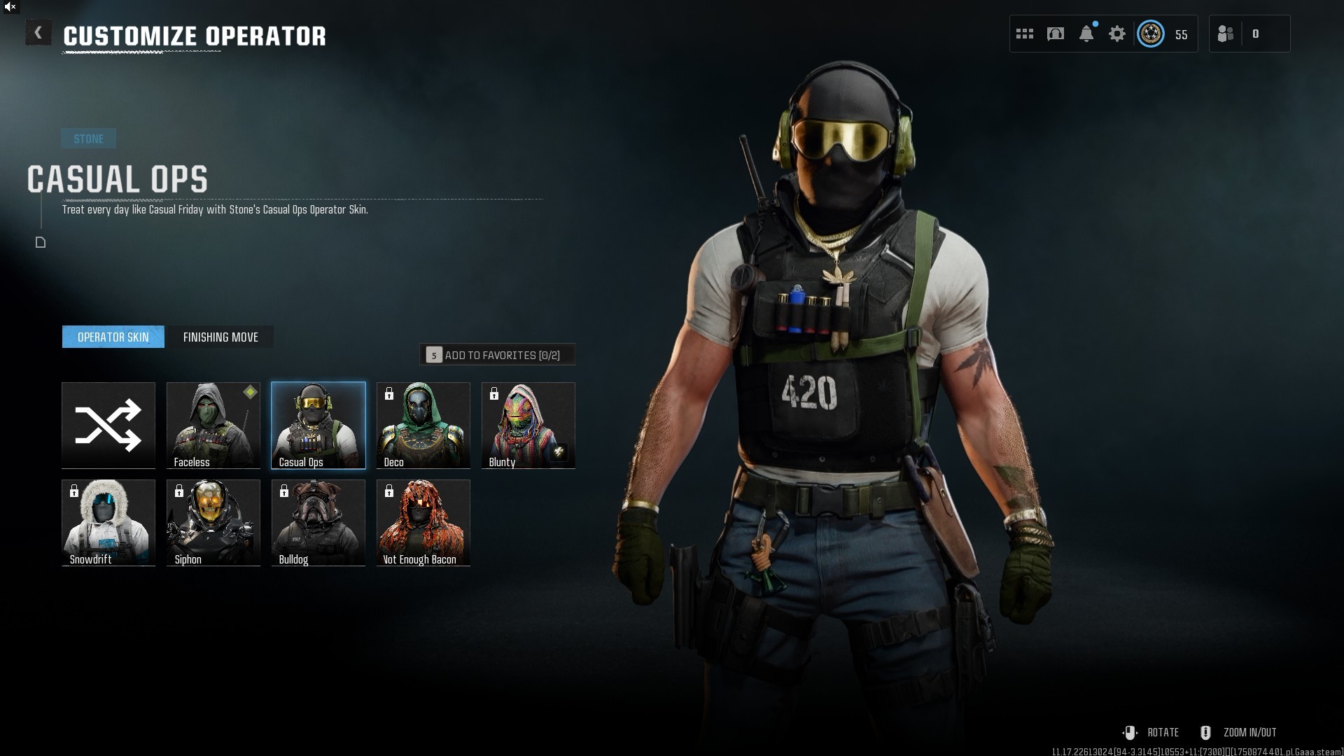 ⭐【WZ4/BO6】🔥【Level 55】x3 Skins | x4 Guns Leveled | x2 Gold | Ranked Ready 50+ Wins