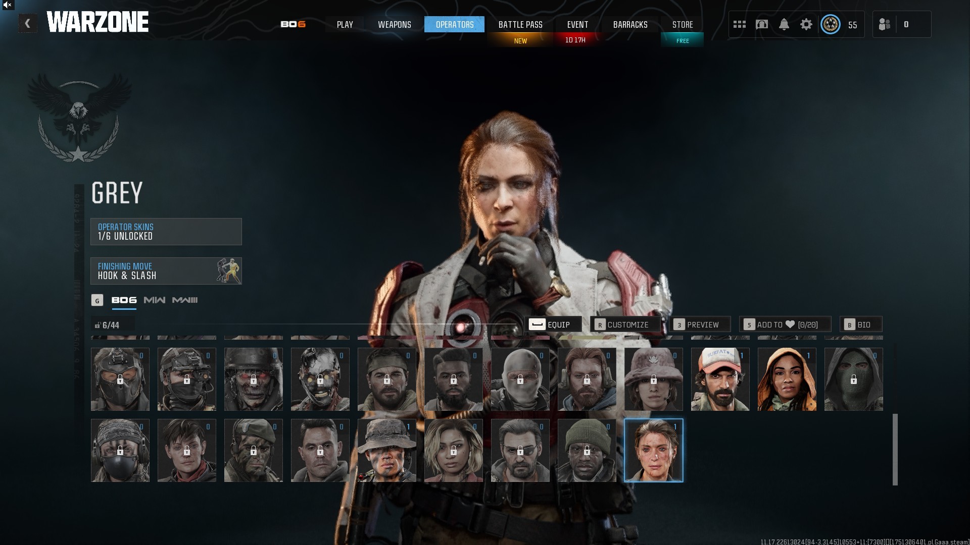⭐【Level 55】🔥 3-5 Bo6 Guns Leveled | x1 Event Camo | Ranked Ready WZ | Some Old Guns