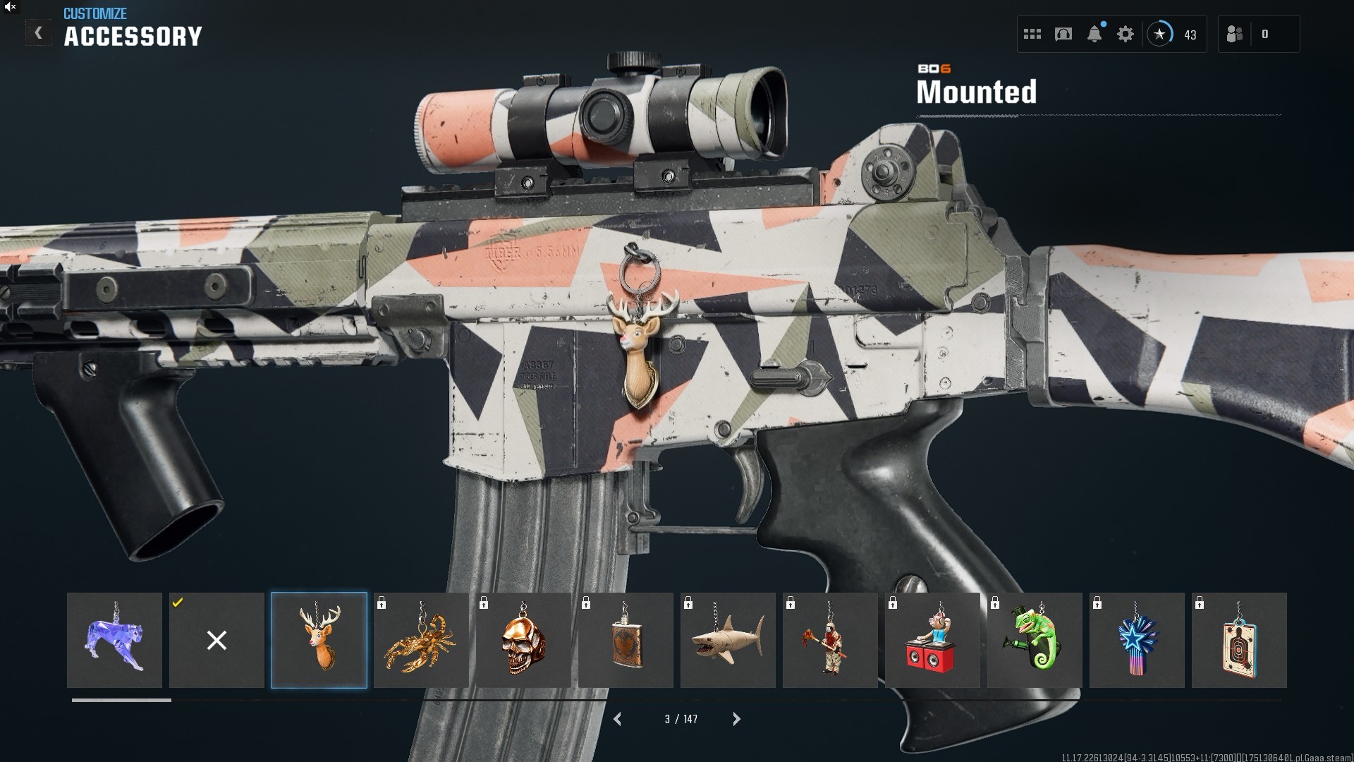 ⭐【Level 33-55】🔥 x2 Bo6 Guns | x1 Gold Gun Mw2 | Phone Included