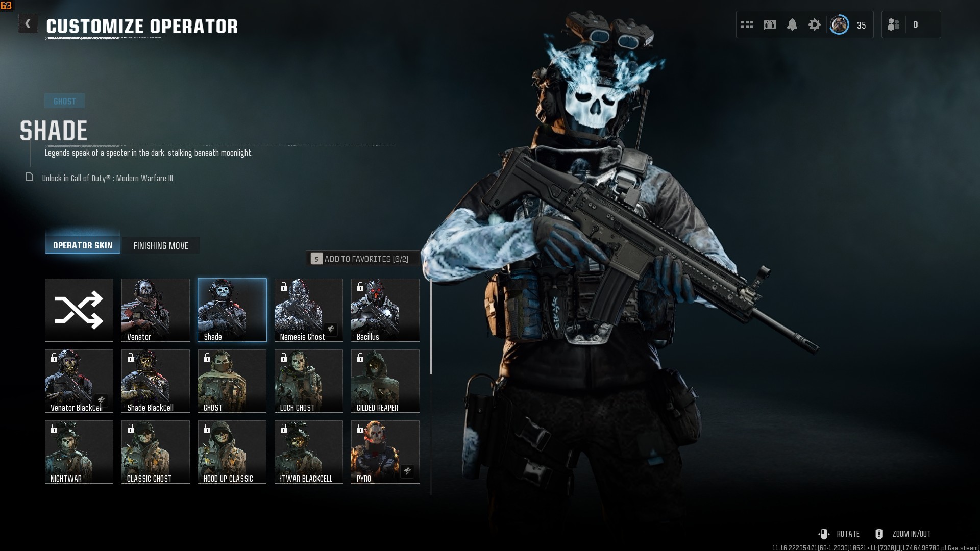 ⭐【WZ4/BO6】🔥【Prestige 1】x4 Battlepass Max | Ghost Shade-Groot Battlepasses | x60 Mix Guns Leveled | Kar98/Superi Leveled