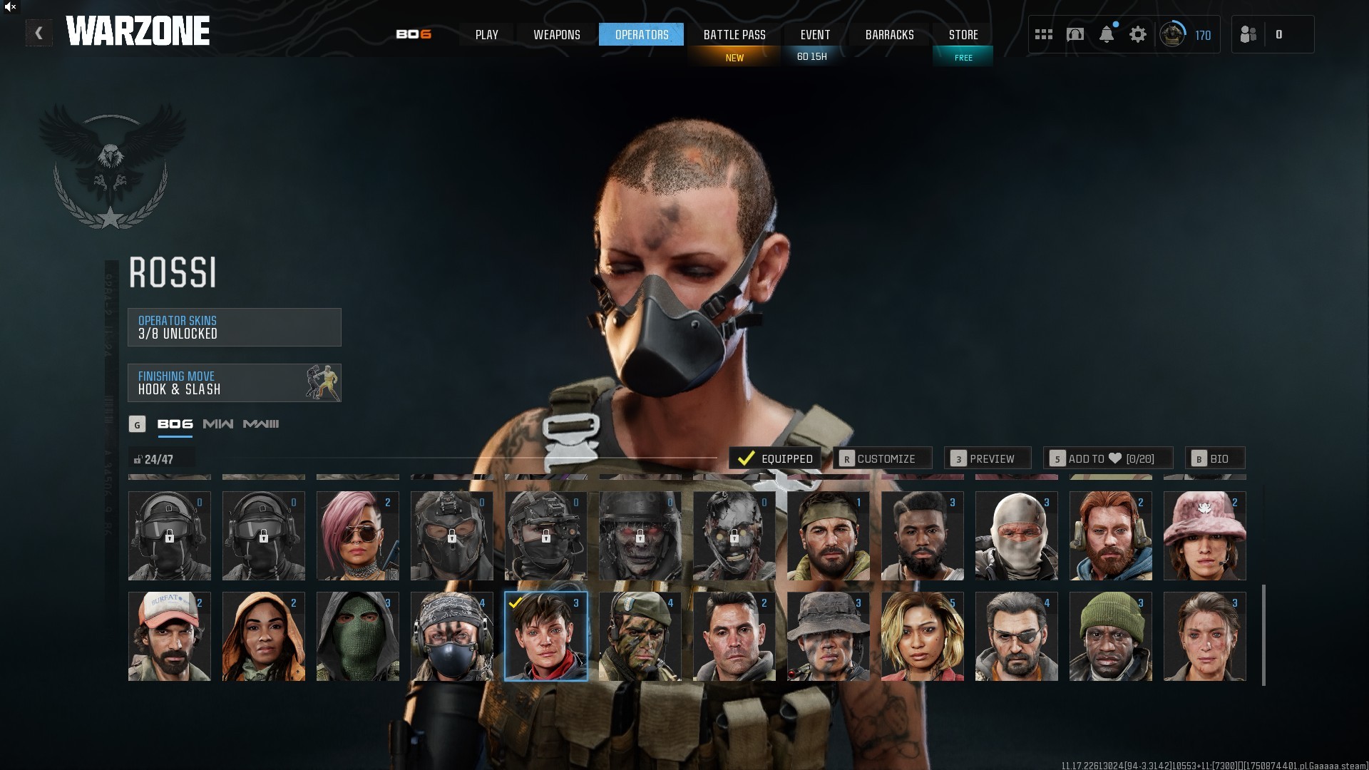 ⭐【Prestige Master】🔥 Level 170 | Bo6 Camos | Battlepass S1,S2,S3