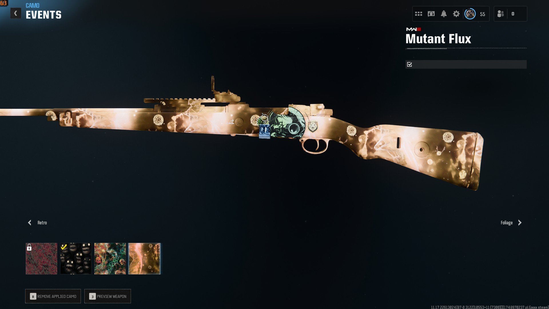 ⭐【WZ4/BO6】🔥【Prestige 1】x12 Mix Guns Leveled | Kar98 and Superi Max | S1 Battlepass Skins | Squid Game Skin | 2.5 KD Rebirth