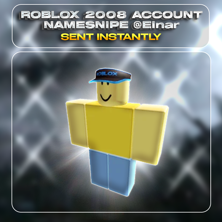 @Elnar  (RARE) 2008 Namesnipe Username + 2008 Visor | OG Join Date | Unverified ✅