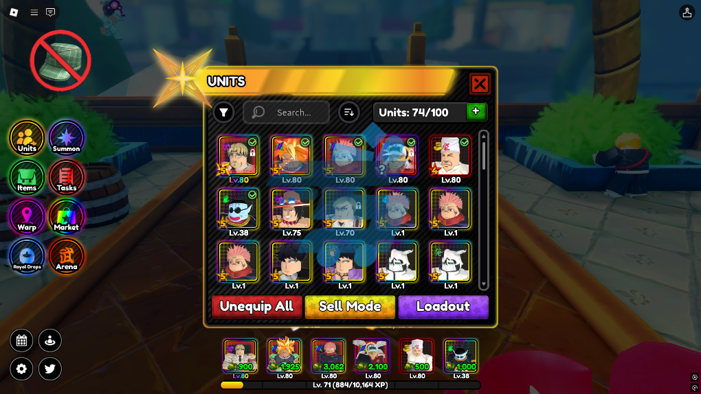 ✨ [ ASTD X ] 3 All STAR 🌟 + 1 Unbound ⚡| Meta 🔥 | Akainu + Broly + Sukuna⚔️| Alot 5 ⭐| Account Full Access 🔓🔥| All Star Tower Defense X