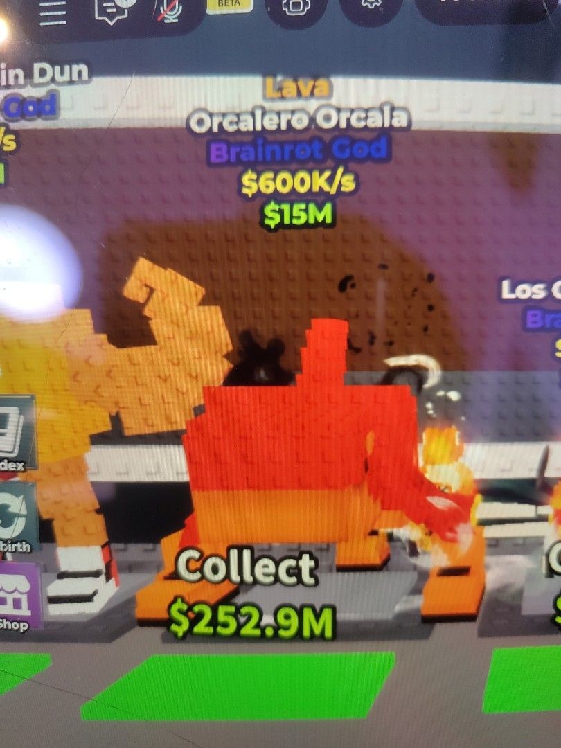 Steal a Brainrot⭐LAVA Orcalero Orcala – Brainrot God – 600K/s⭐Inventory Email Changeable SAB