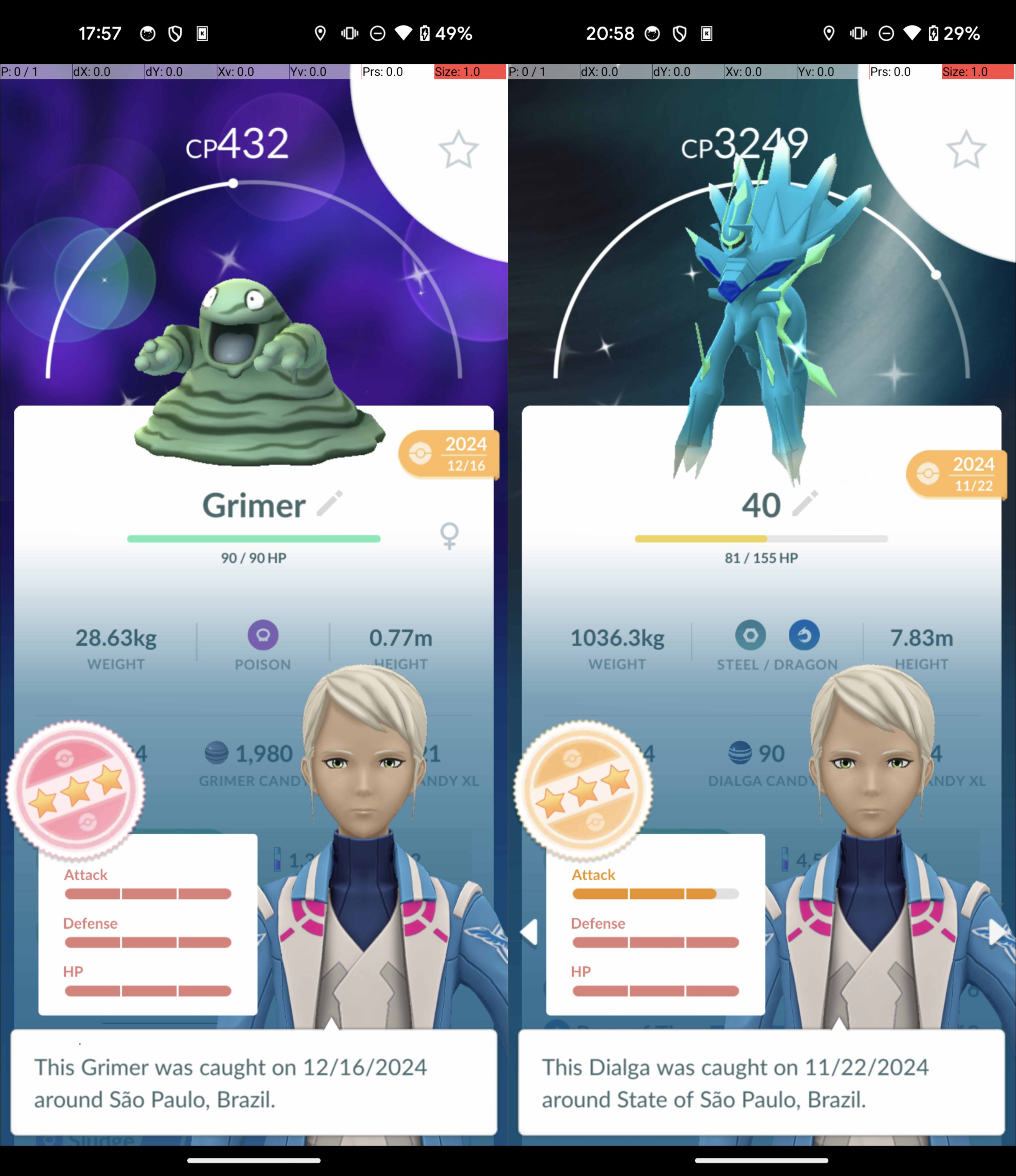 Pokemon Go Account – LEVEL44, 94M XP 8M Dust, Shundo GRIMER, 98IV Legend x4, 2 Shiny Hatched, 2 Wild Legend, 4 Gmax LAPRAS, 42 Dmax, 6 Pkm BGrd, 53 Perfect,  104 Shiny, 62 Leg