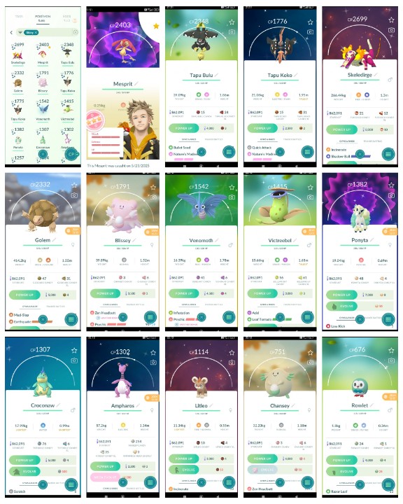 Pokemon Go Account – MEGA Latios 4K IV100 SHINY MESPRIT 2 Shiny Tapu Koko 83 Legendary 80 Shiny Shiny Tapu Bulu Dialga 3K Palkia 3K Regidrago, Regieleki