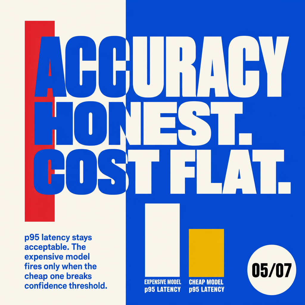 Voice agent cost vs accuracy trade-off