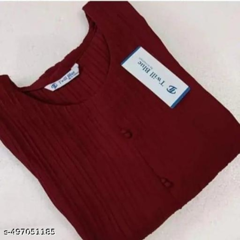 Women Poly Crepe Aishani Ensemble Kurtis - 2