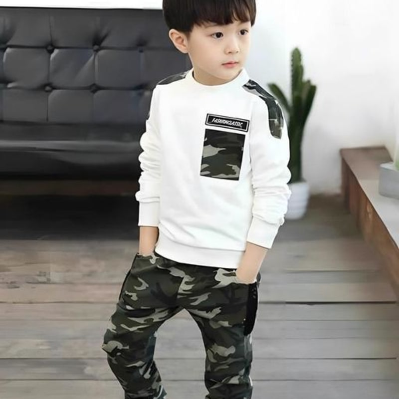 Princess Funky Boys Top & Bottom Sets - 3