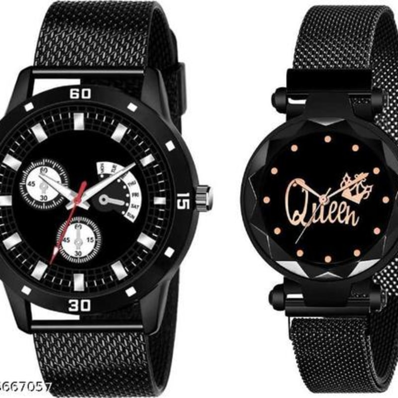 Classy couple watchAnalog Watches - 1