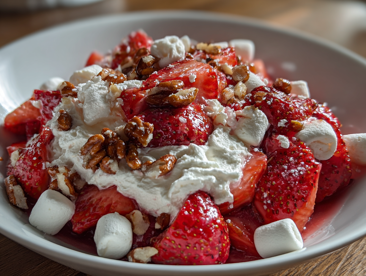 Delicious Strawberry Crackle Salad - Step 3
