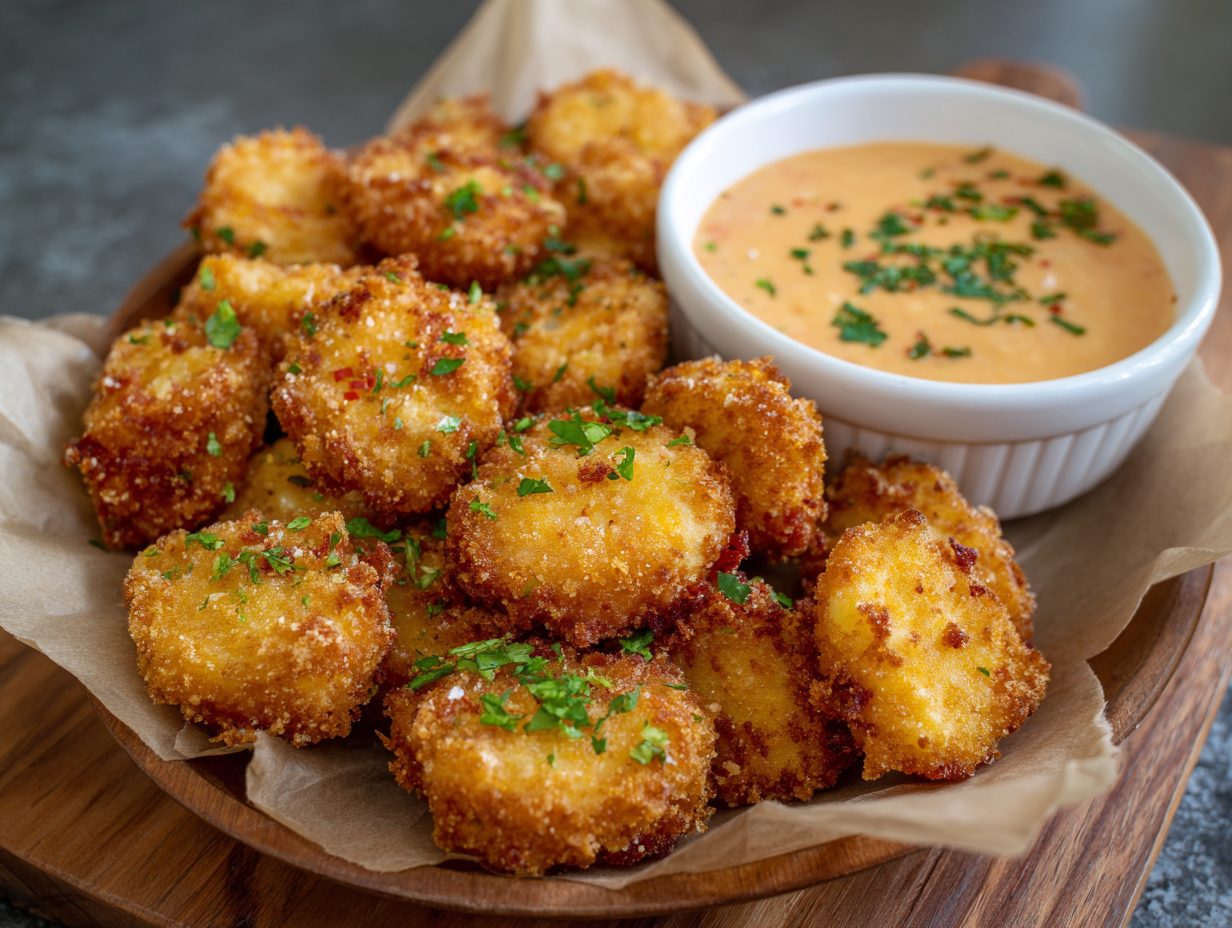 Easy Fried Cheese Bites - Step 3