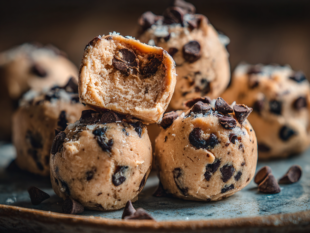 High Protein Frozen Peanut Butter Greek Yogurt Bites - Step 2