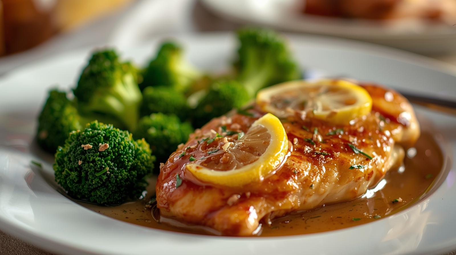 Cowboy Butter Lemon Bowtie Chicken with Broccoli - Step 3