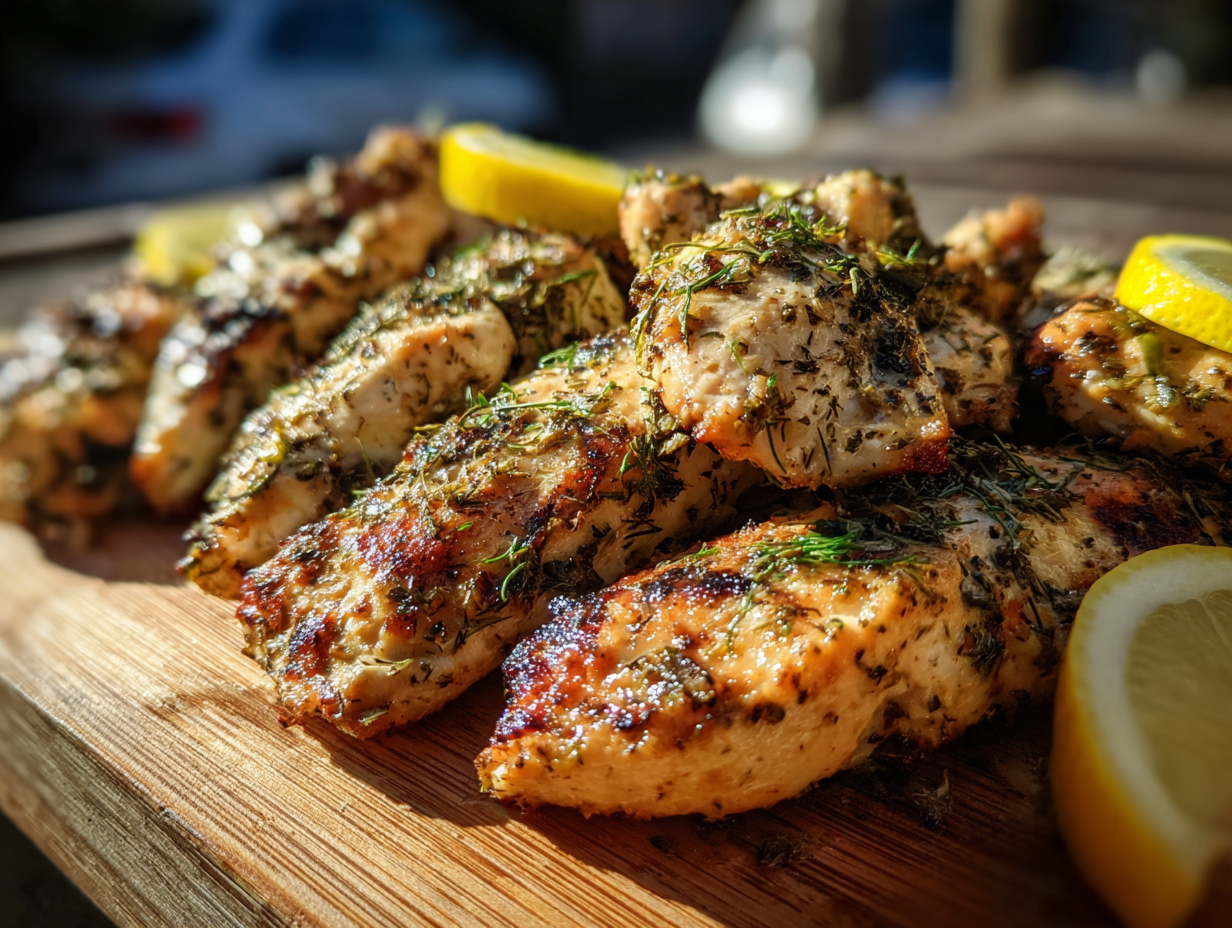 Greek Chicken Tenders - Step 3