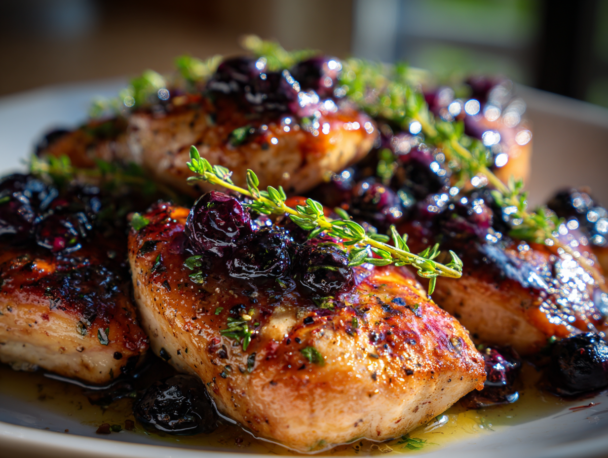 Best-Ever Blueberry Thyme Chicken