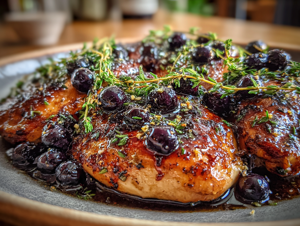 Best-Ever Blueberry Thyme Chicken - Step 3