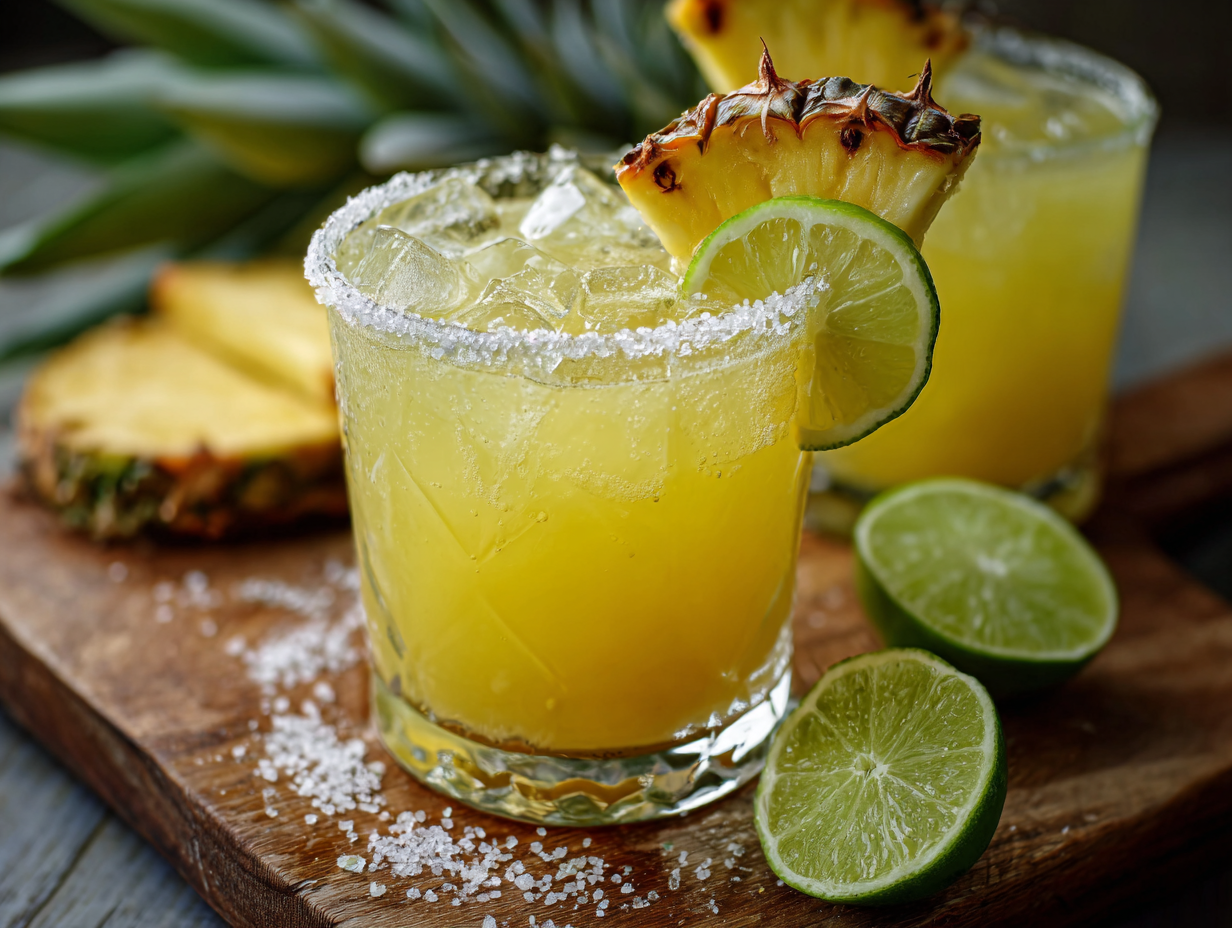Pineapple Margarita Mocktail - Step 3