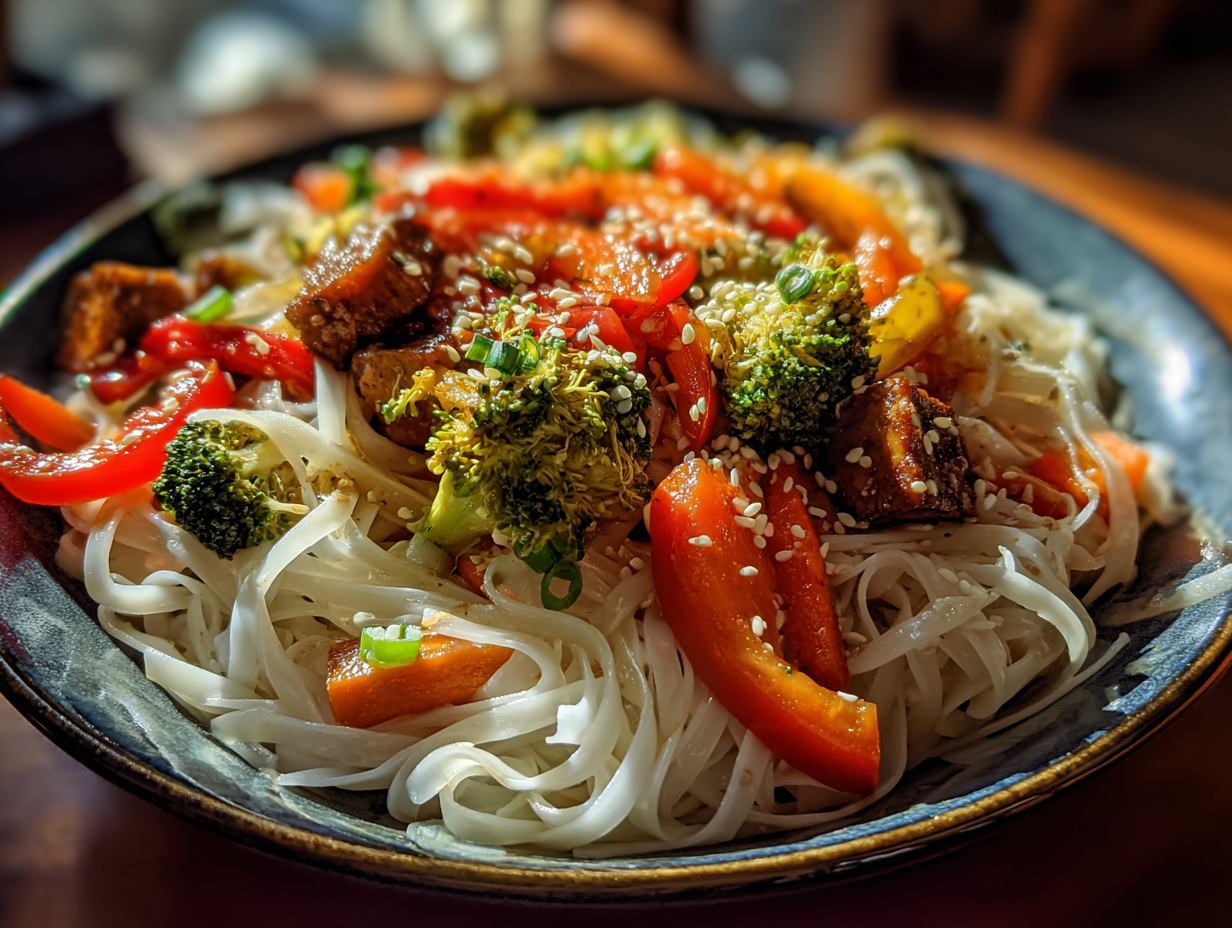 Rice Noodle Stir-Fry - Step 3
