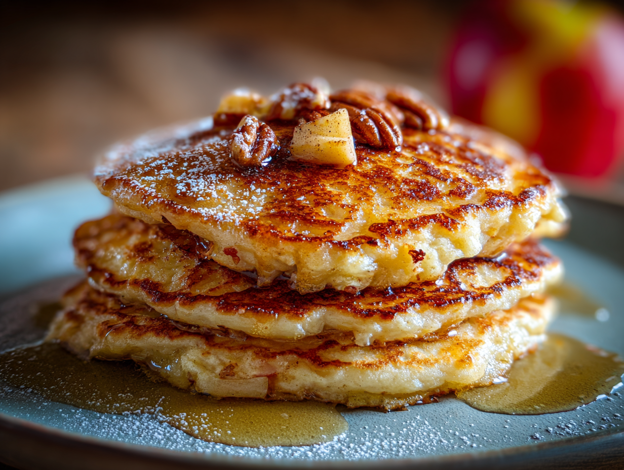 Apple Yogurt Pancakes - Step 3