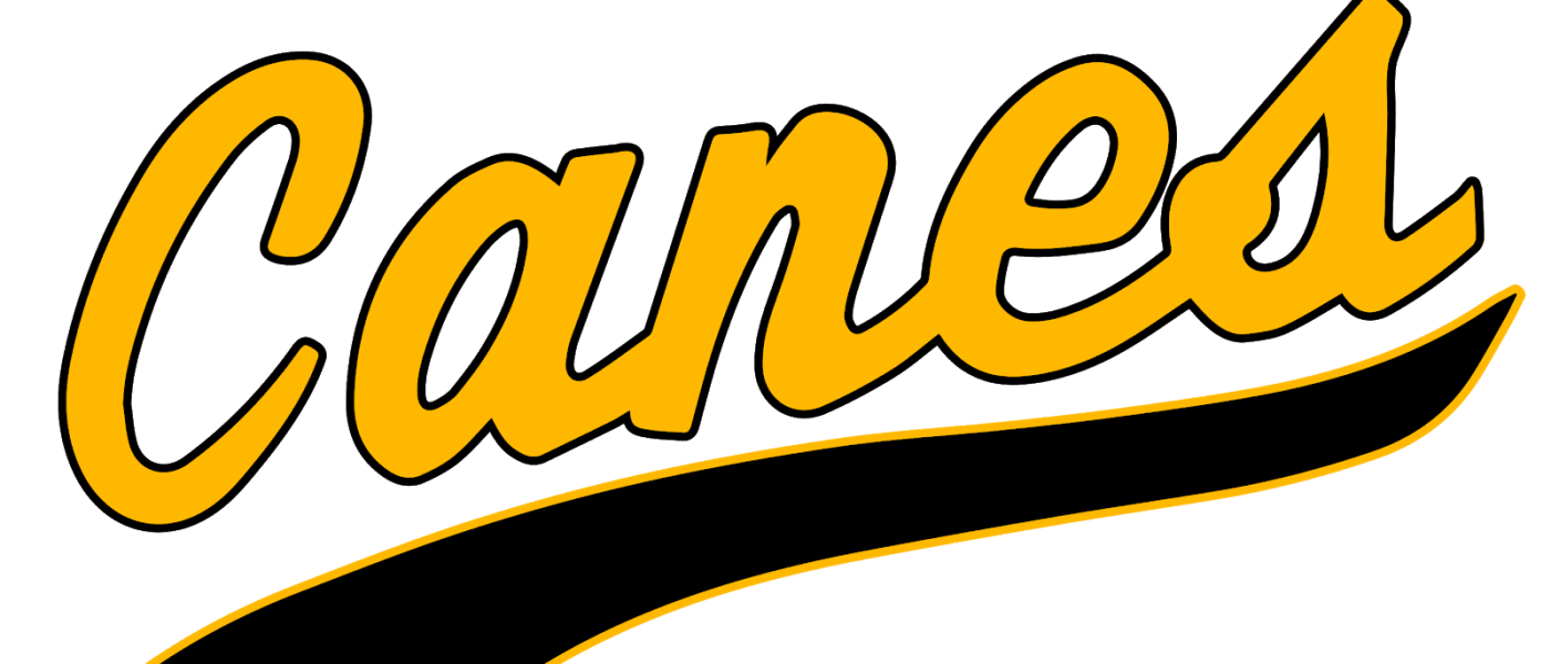 Canes Baseball West banner