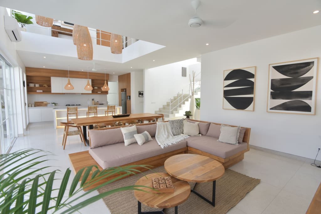 Beautiful 4 bedroom villa in Bali for sale in the popular area of Umalas. Modern design with classy decor. High ROI investment property that photographs well.