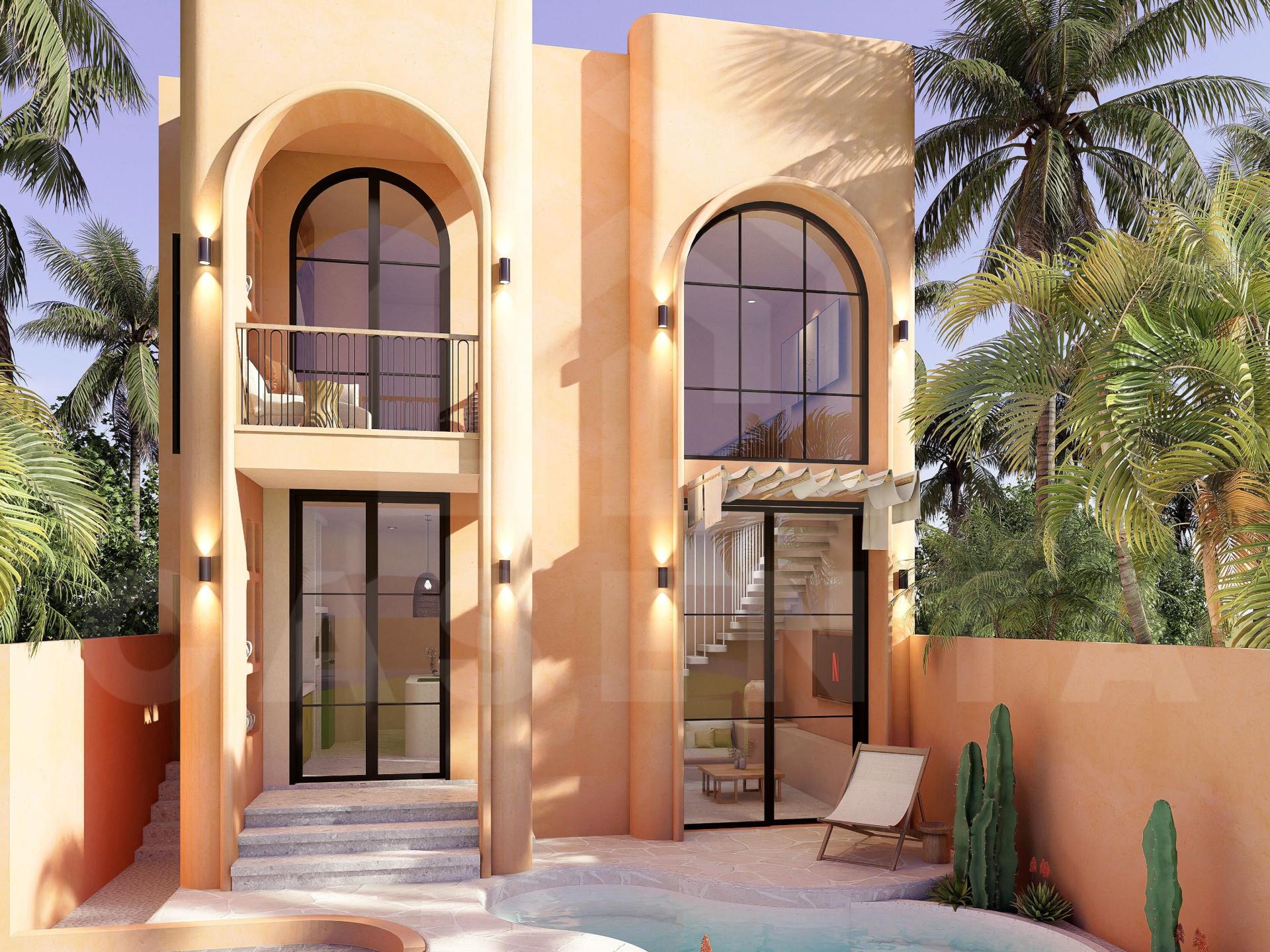 Facade of stunning 1 bedroom villa in Uluwatu