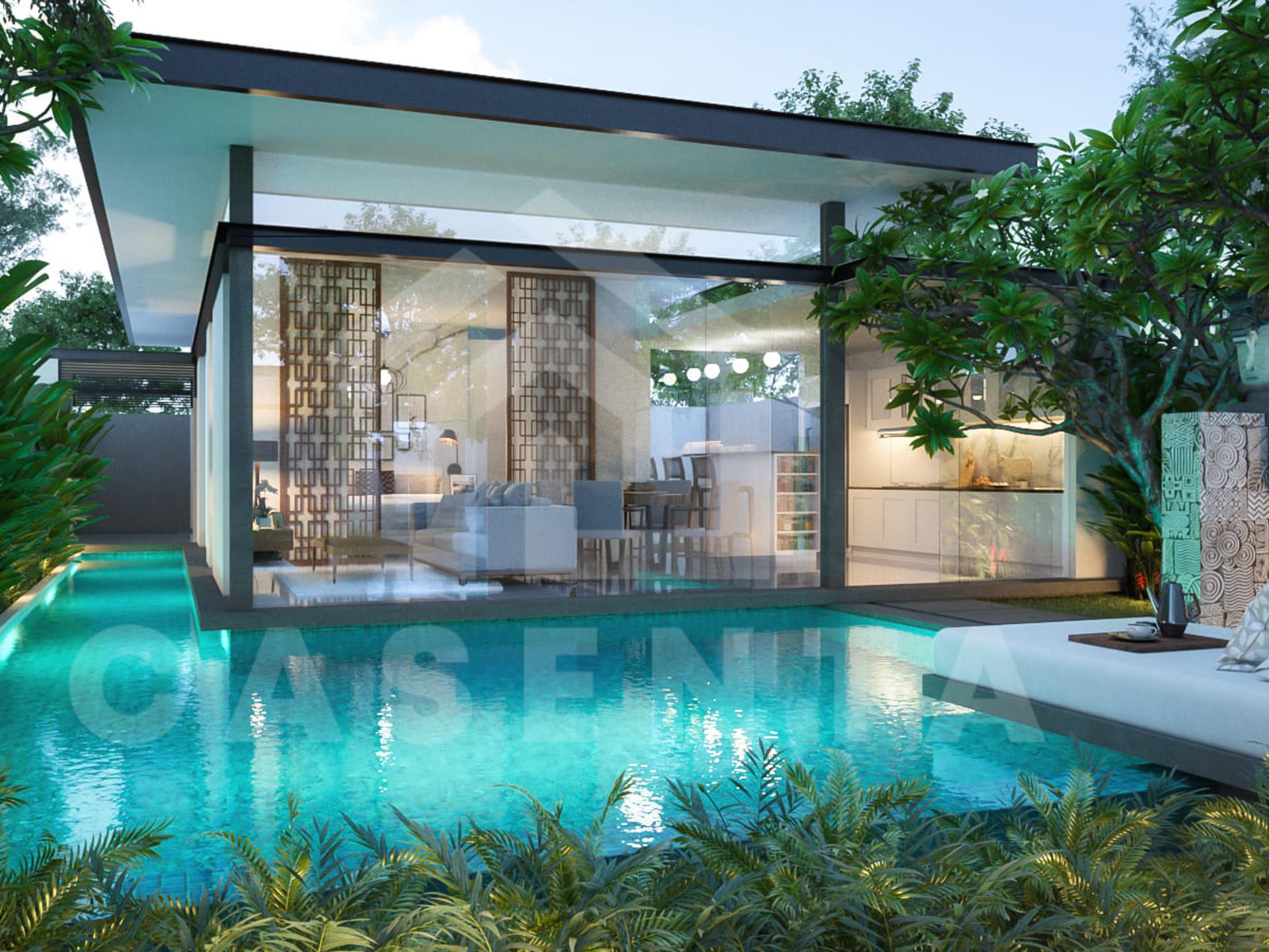 1 Bedroom Modern Jimbaran Villa For Sale
