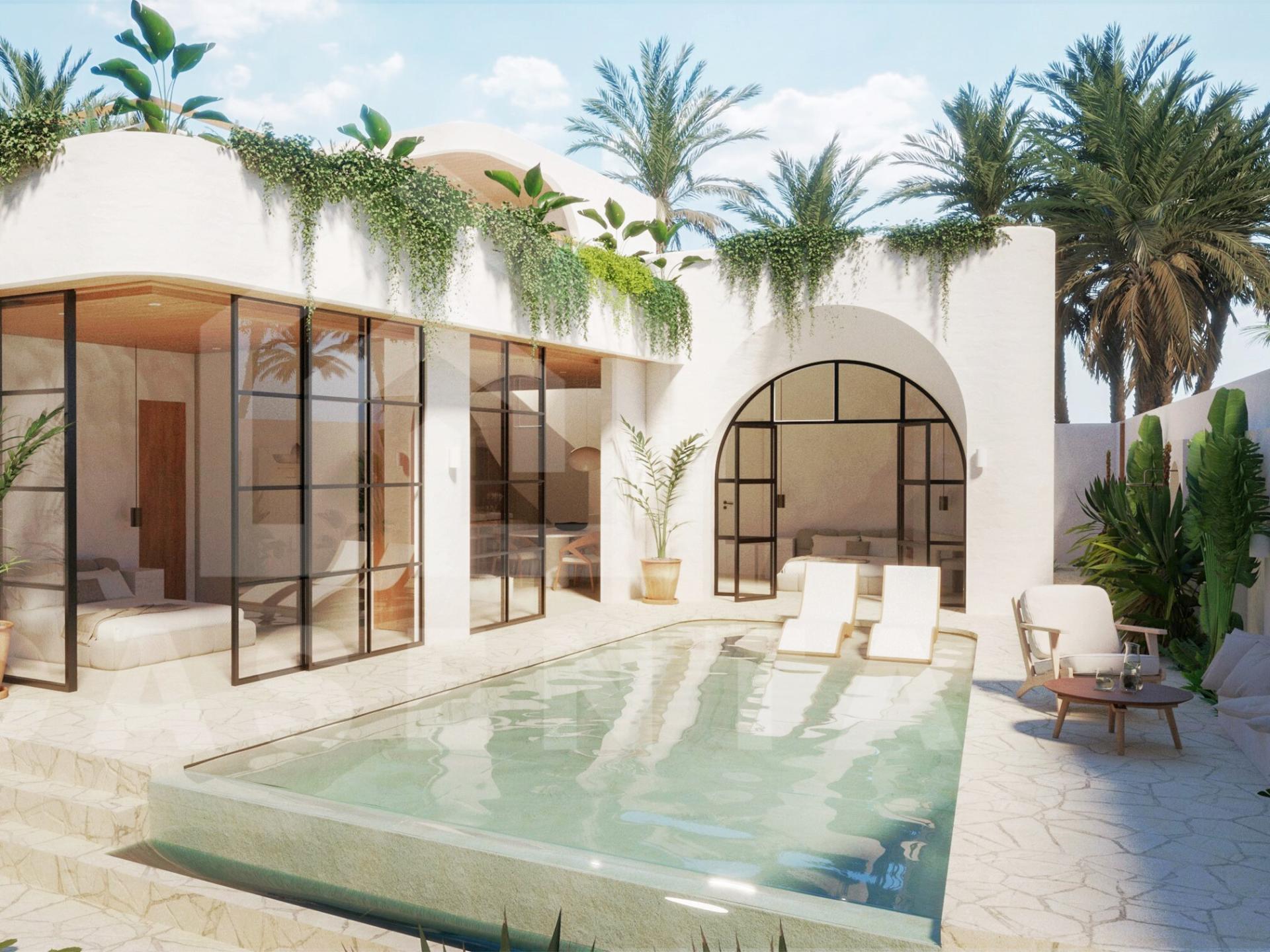 2 bedroom villa in Ubud with authentic Mediterranean style