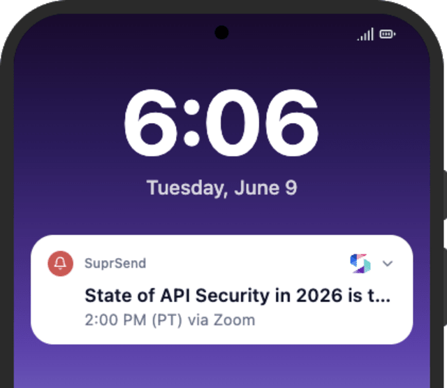Event Tomorrow Reminder — Android push