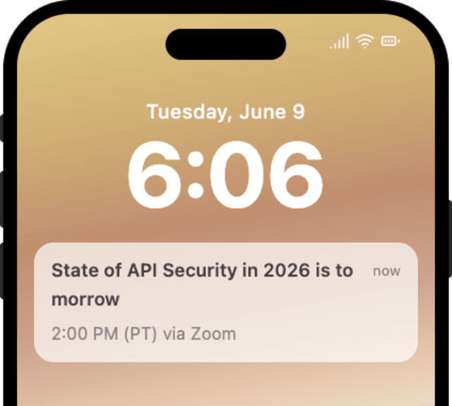 Event Tomorrow Reminder — iOS push