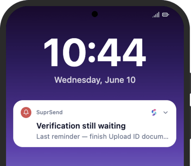 Final Reminder KYC — Android push