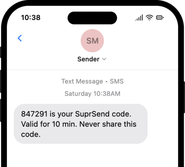 OTP Verification — SMS