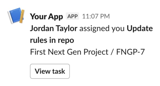 High Priority Task Assignment — Slack
