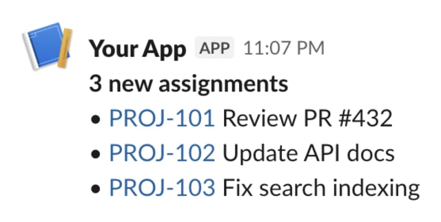 Standard Priority Task Assignment — Slack