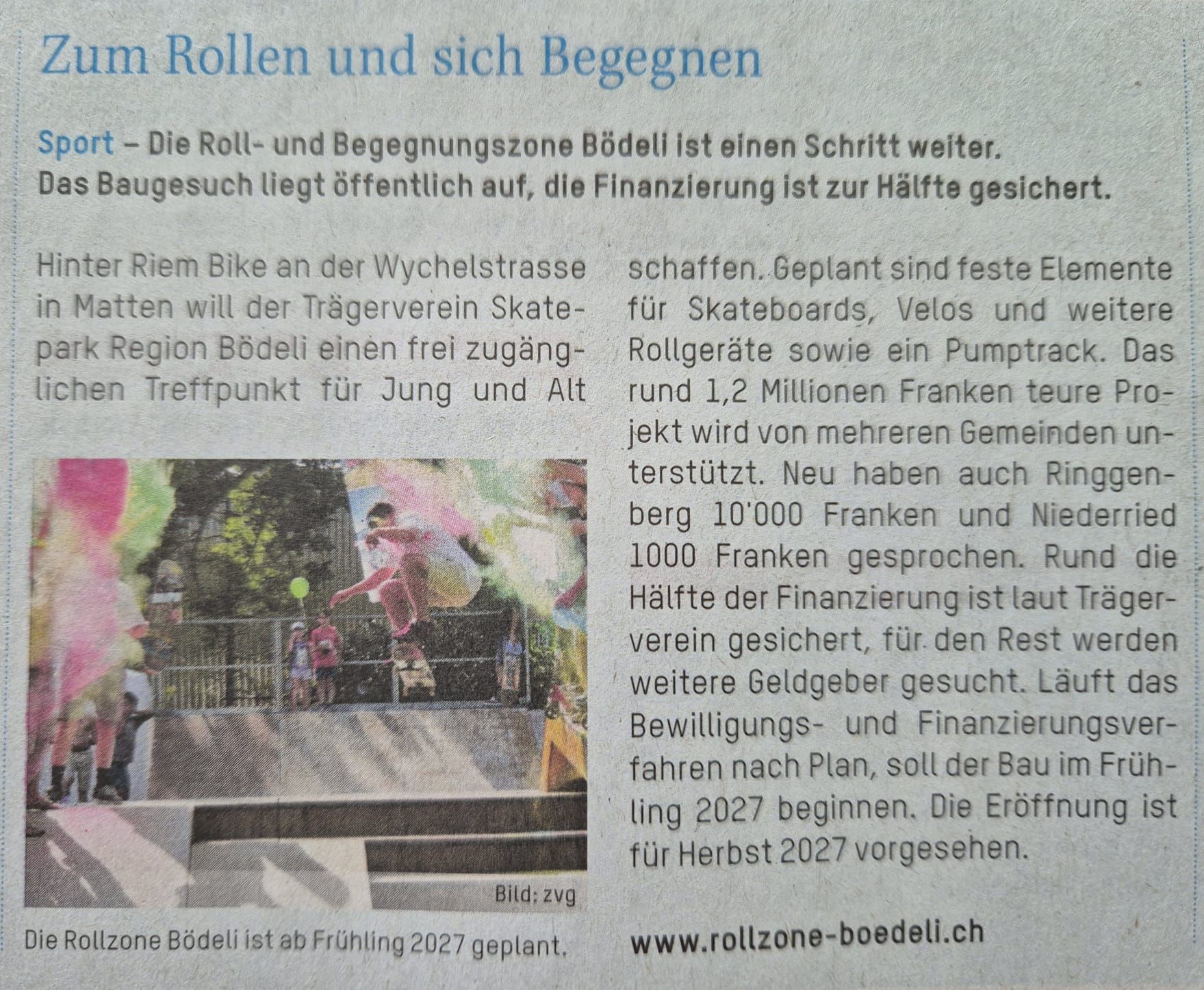 Bild vom Artikel Veröffentlichung der Baueingabe