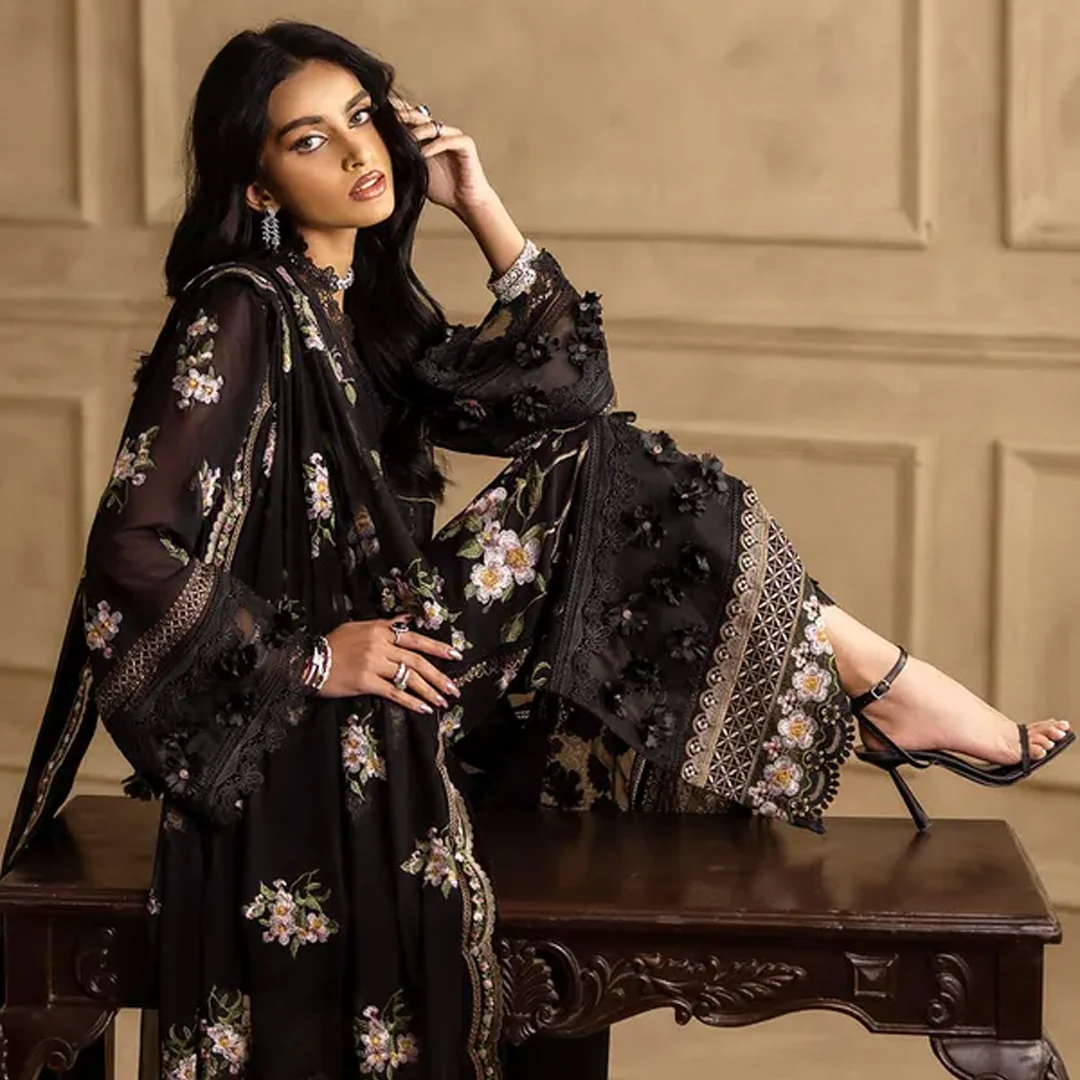 Floral Printed Lawn Kurti 2