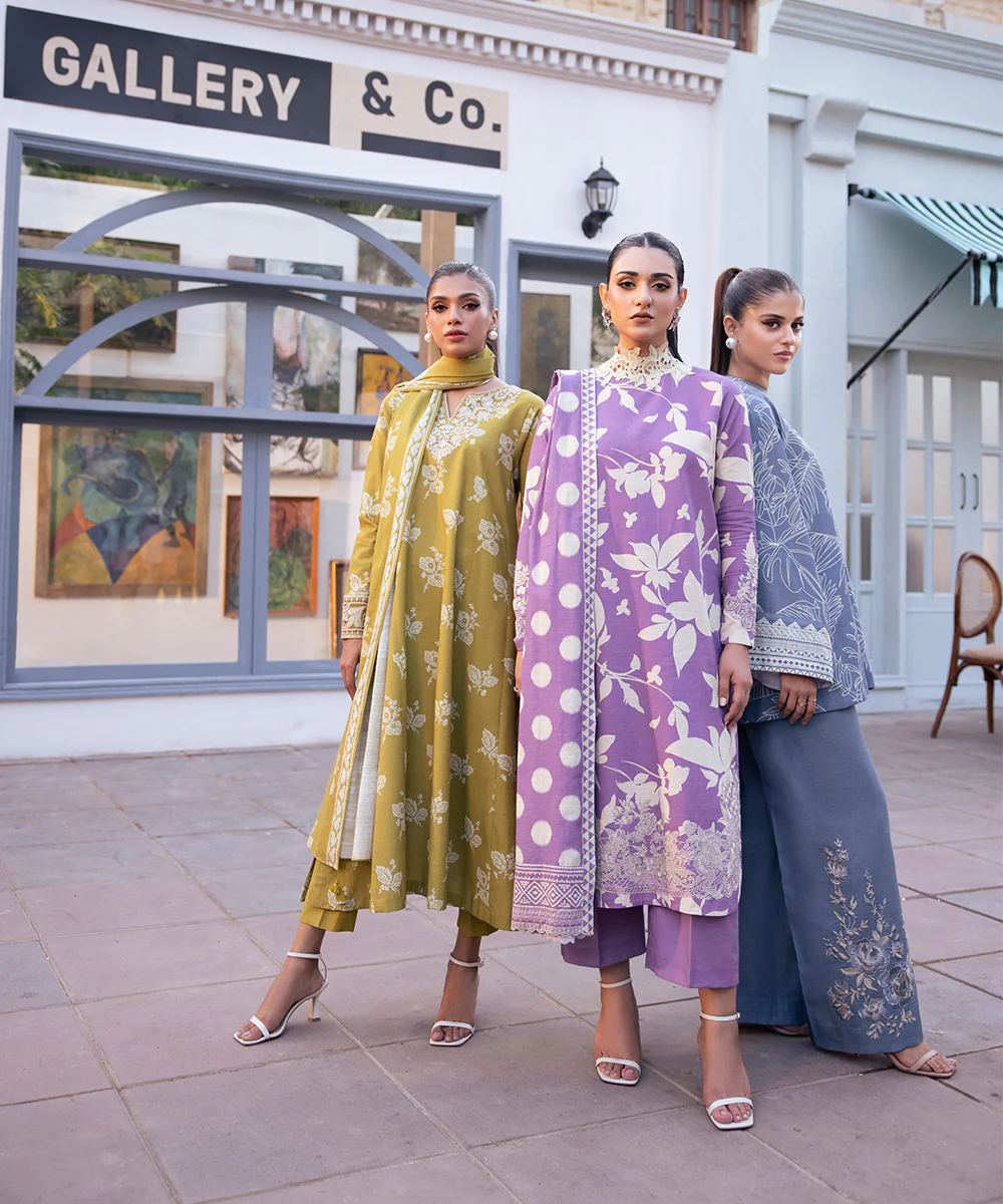 Floral Printed Lawn Kurti 3