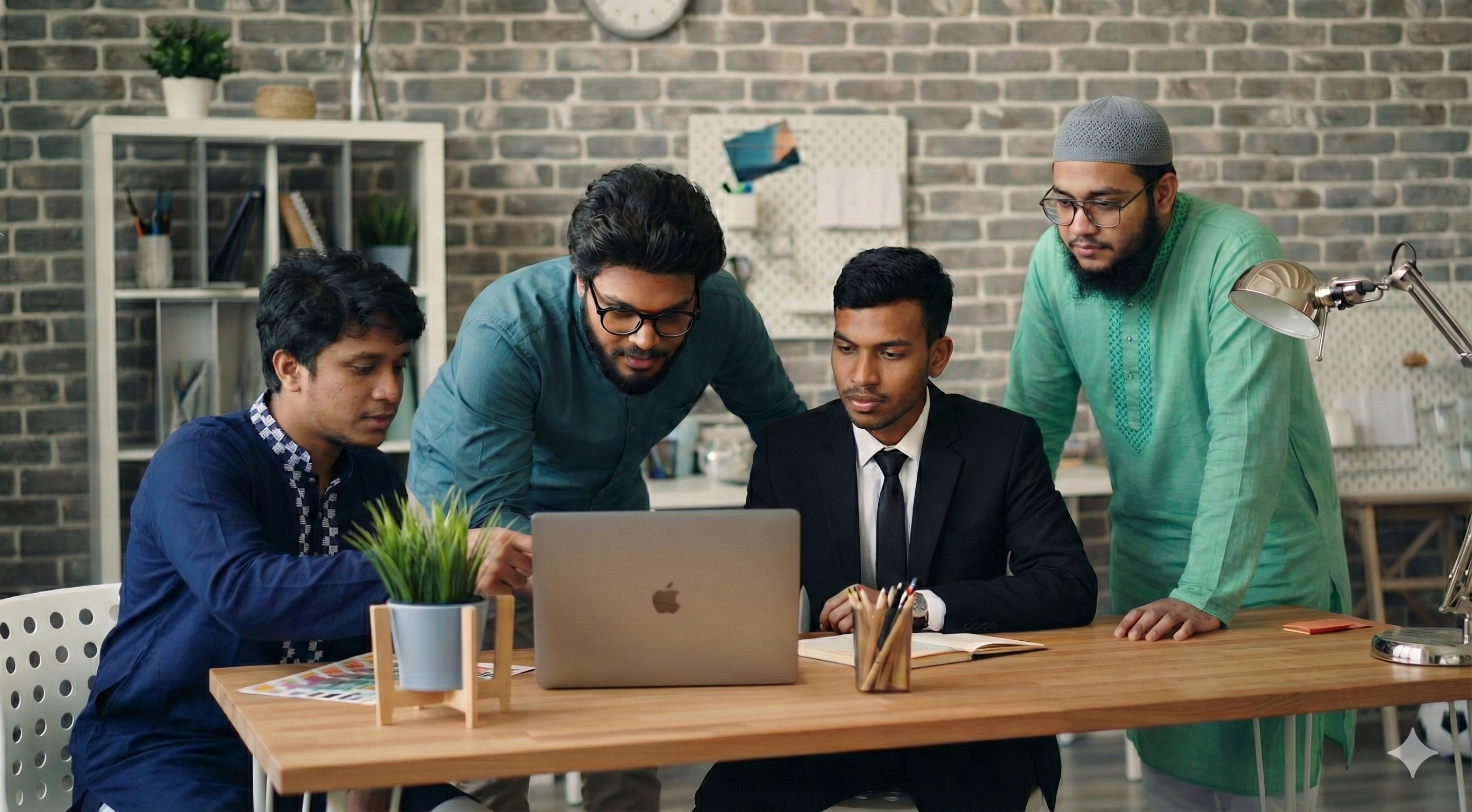 Team working together