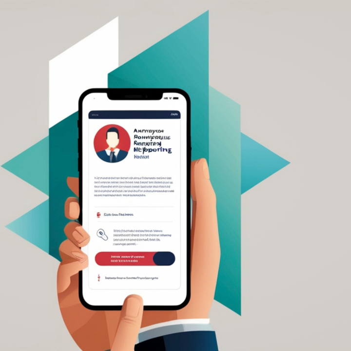 Custom Mobile App on a Smartphone