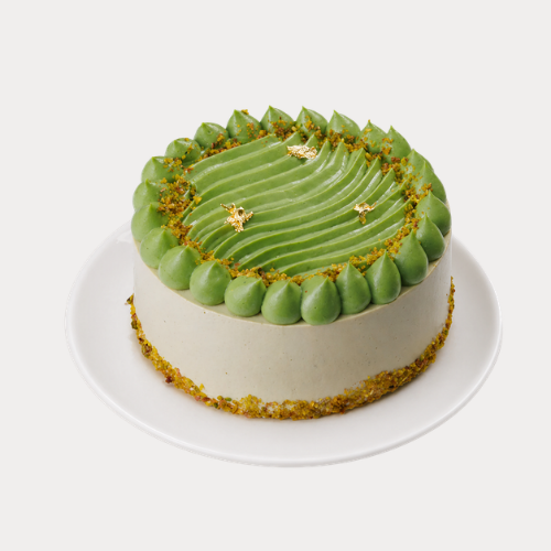 Pistachio Double Cheesecake