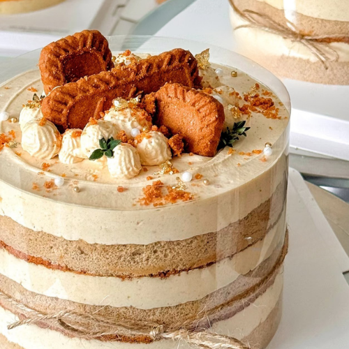 Lotus Biscoff Cream Cake 3
