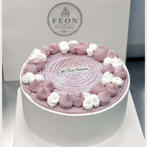 Taro (Yam) Mille Crêpe 2