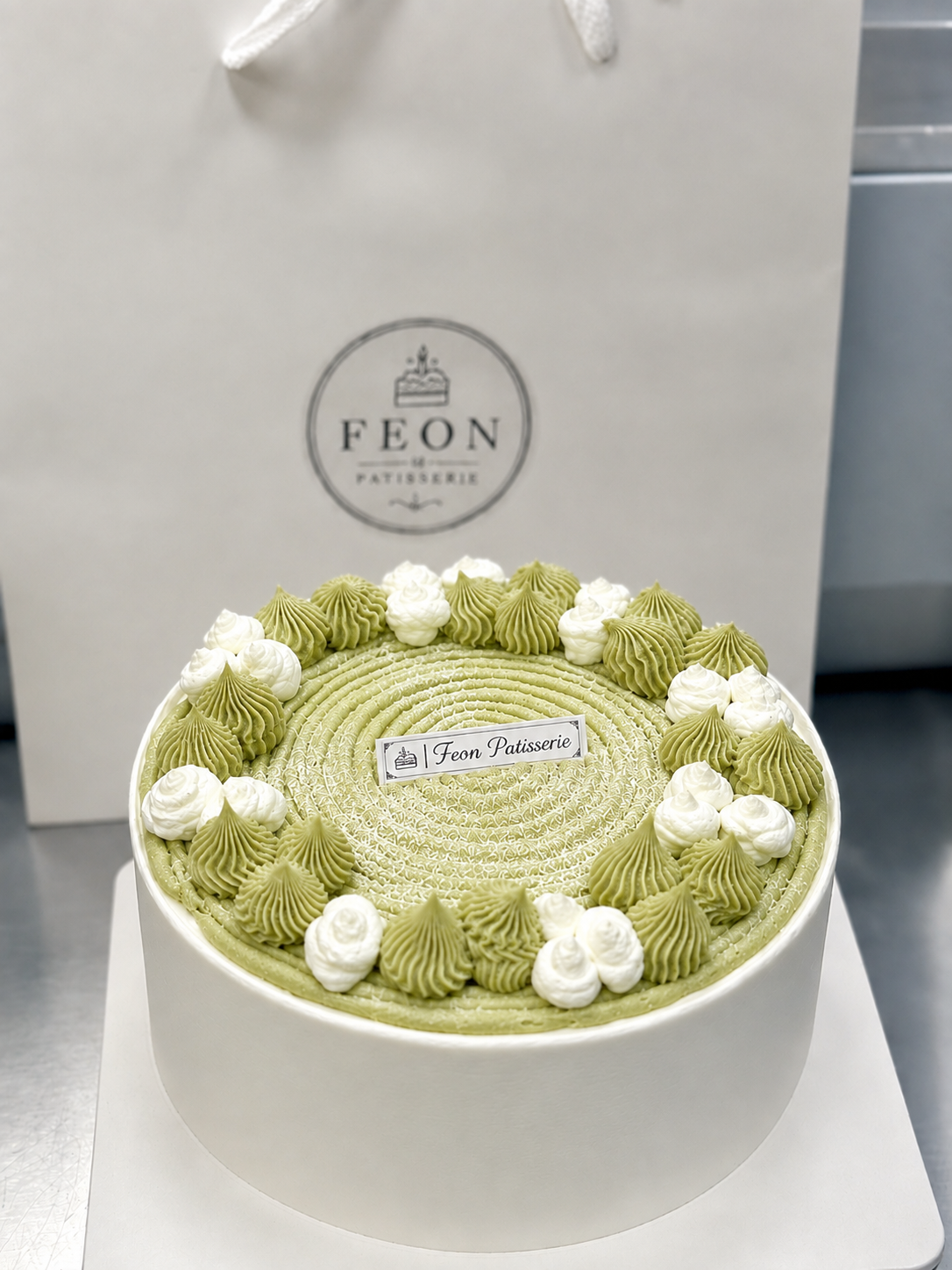 Pistachio Mille Crêpe 2