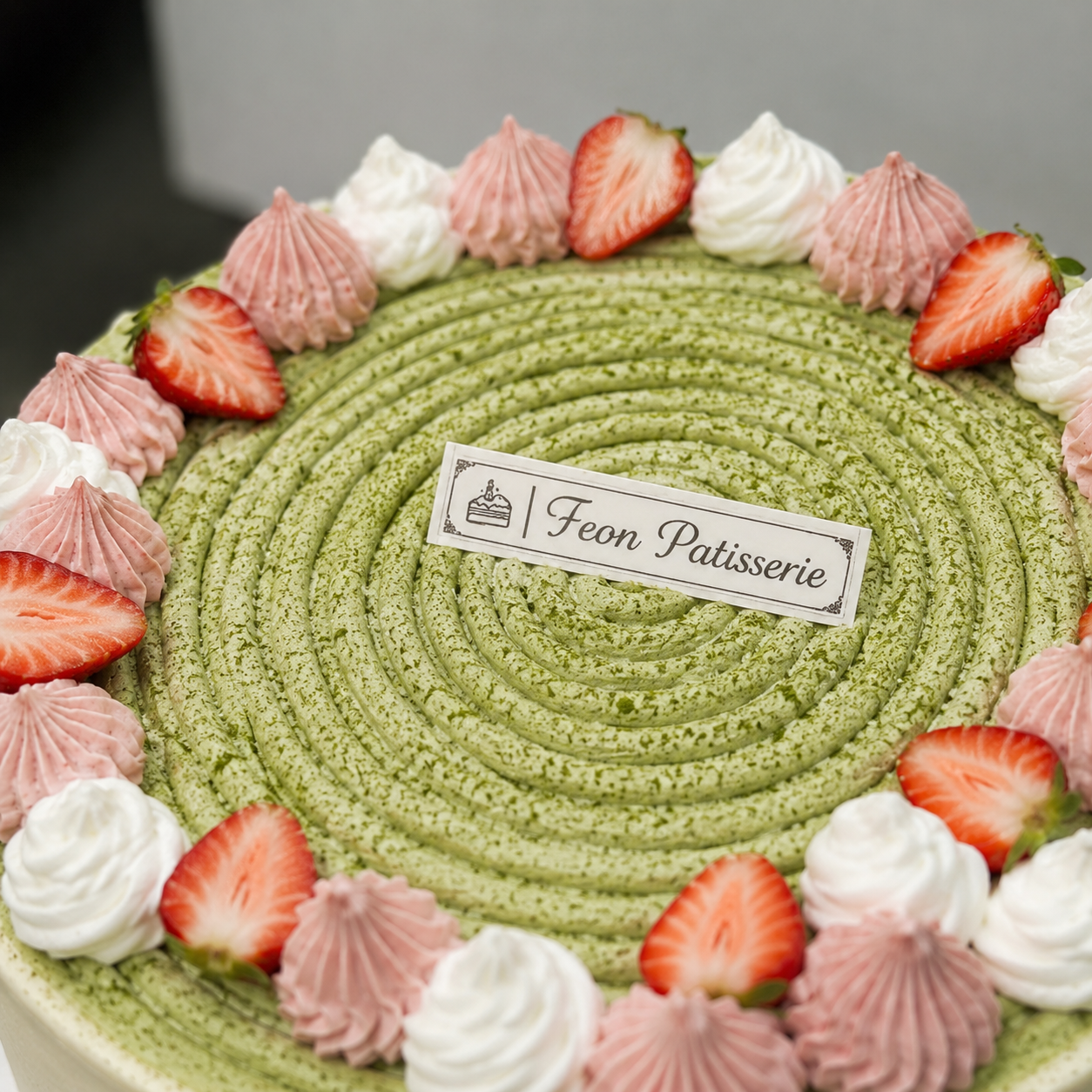 Strawberry Matcha Mille Crêpe 3