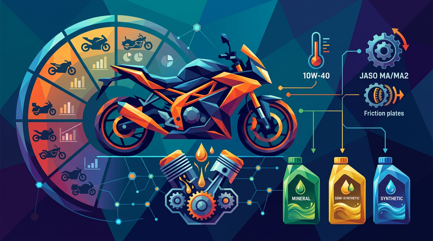 Jaki olej do motocykla? Kompletny przewodnik po olejach silnikowych